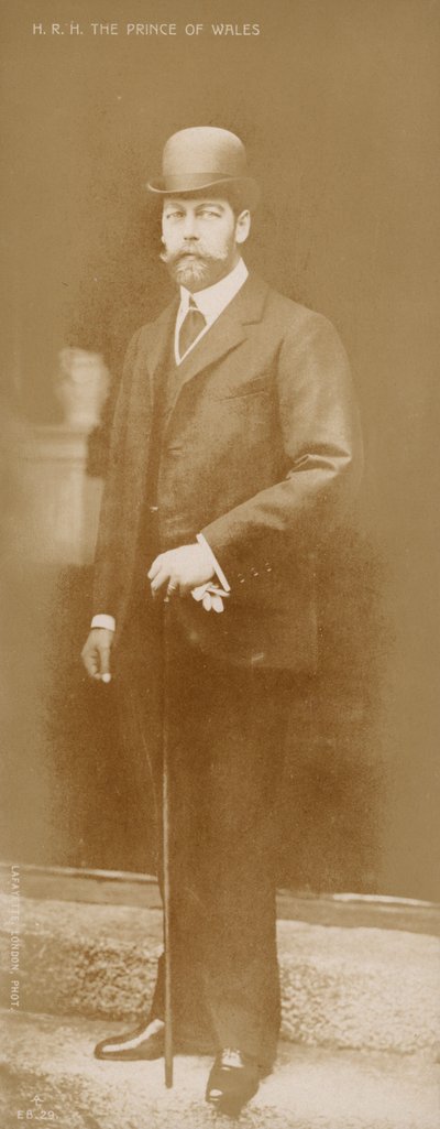 De Prins van Wales, de toekomstige Koning George V door English Photographer