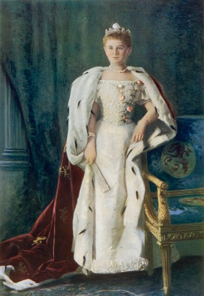 De koningin van Holland door English Photographer