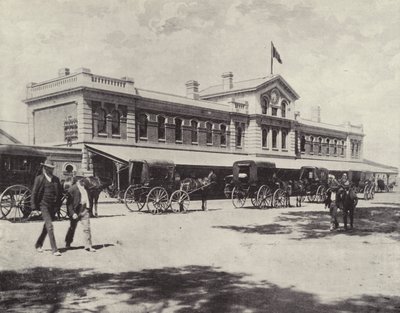 Het Treinstation, Perth, West-Australië door English Photographer