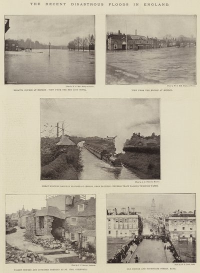 De recente rampzalige overstromingen in Engeland door English Photographer