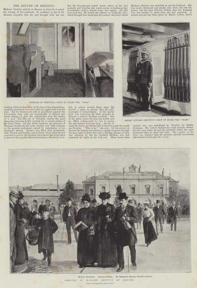 De terugkeer van Dreyfus door English Photographer