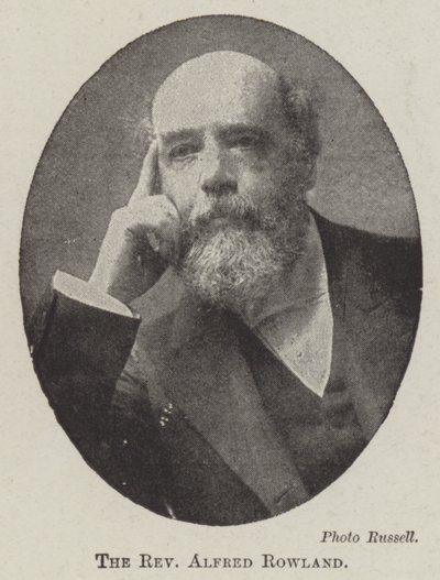 De Eerwaarde Alfred Rowland door English Photographer