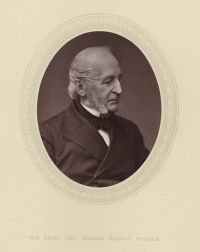 De Rechtse Eerwaarde Spencer Horatio Walpole door English Photographer