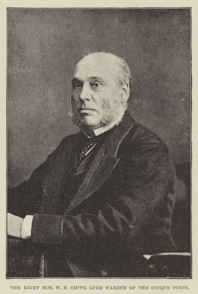 De Zeer Eerwaarde W H Smith, Lord Warden van de Cinque Ports door English Photographer
