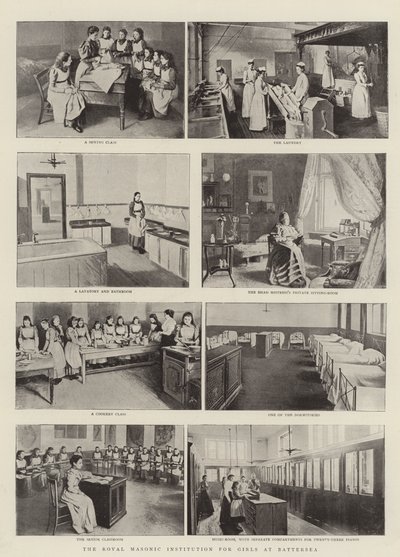 De Royal Masonic Institution for Girls in Battersea door English Photographer