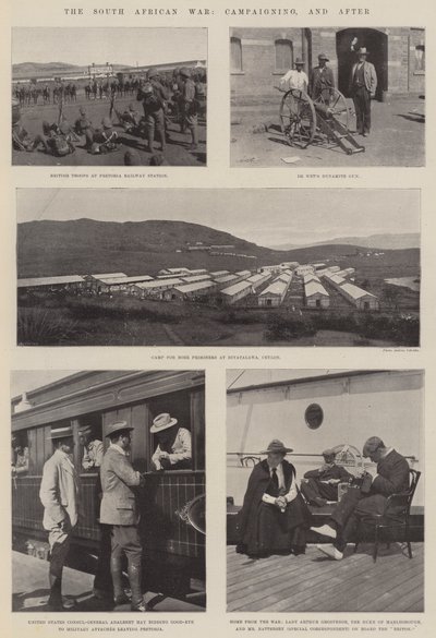 De Zuid-Afrikaanse Oorlog, Campagne en daarna door English Photographer