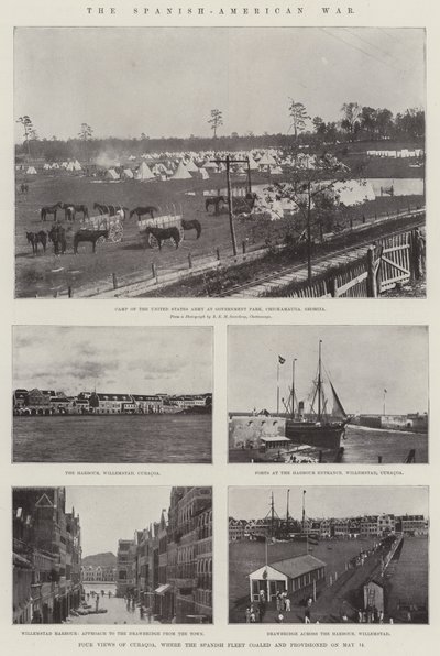 De Spaans-Amerikaanse Oorlog door English Photographer