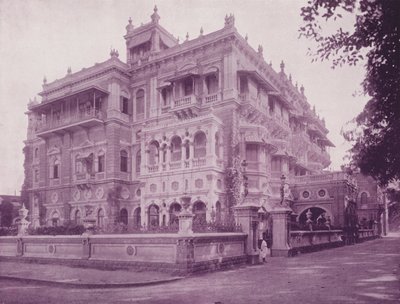Het Tata Mansion, Bombay door English Photographer