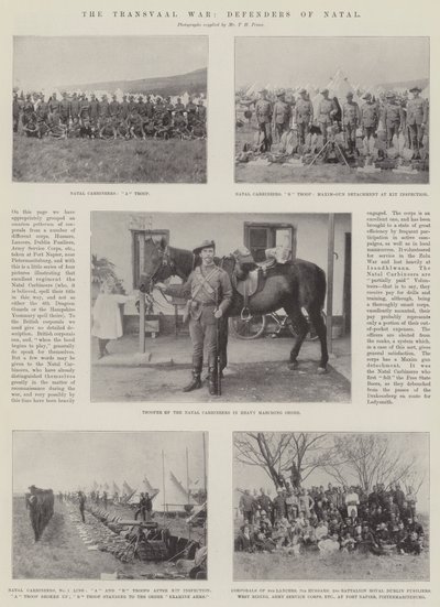 De Transvaalse Oorlog, Verdedigers van Natal door English Photographer