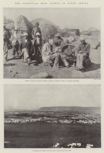 De Transvaal Oorlog, scènes in Zuid-Afrika door English Photographer