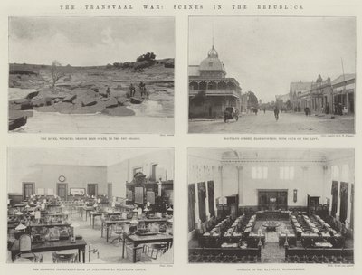 De Transvaal Oorlog, scènes in de republieken door English Photographer
