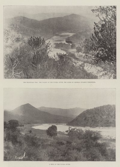 De Tugela-rivier door English Photographer