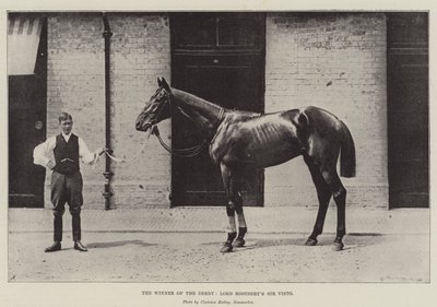 De Winnaar van de Derby, Lord Roseberys Sir Visto door English Photographer