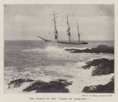 Het Wrak van de Firth of Cromarty door English Photographer