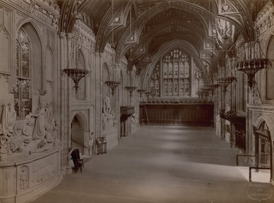 De banketzaal in Guildhall, Londen door English Photographer