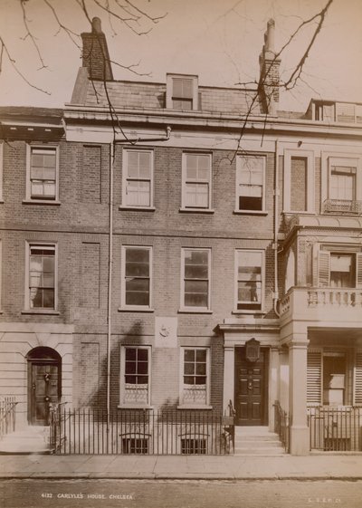 Het huis van Thomas Carlyle door English Photographer