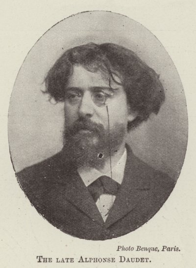 De wijlen Alphonse Daudet door English Photographer