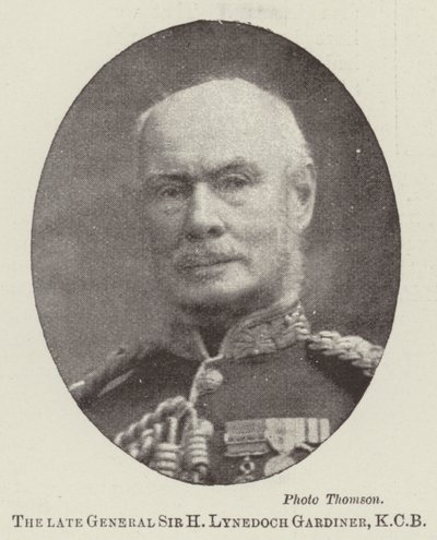 De wijlen Generaal Sir H Lynedoch Gardiner, KCB door English Photographer