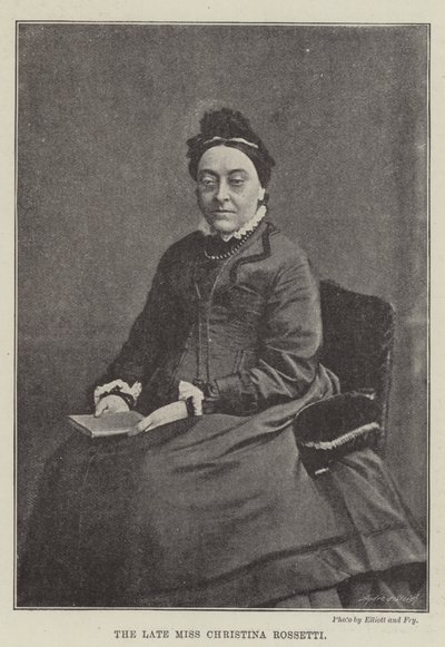 Wijlen juffrouw Christina Rossetti door English Photographer