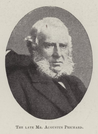De overleden heer Augustus Prichard door English Photographer