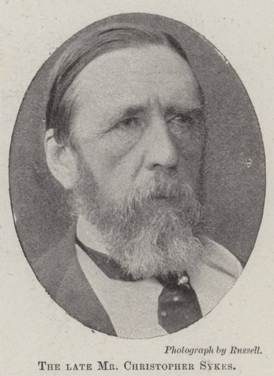 Wijlen de Heer Christopher Sykes door English Photographer