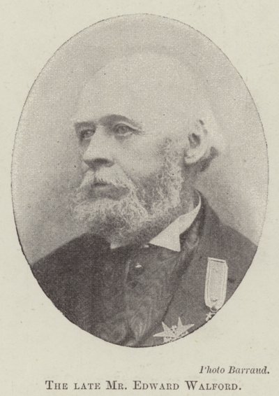 De wijlen meneer Edward Walford door English Photographer