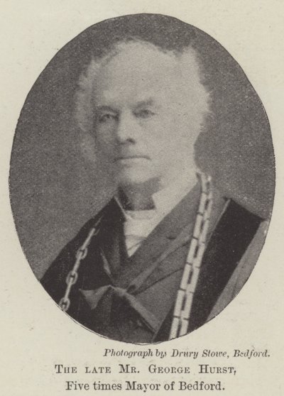 Wijlen de Heer George Hurst, Vijfmaal Burgemeester van Bedford door English Photographer