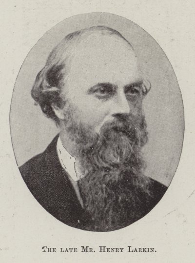 Wijlen de heer Henry Larkin door English Photographer