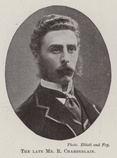 De overleden Mr R Chamberlain door English Photographer