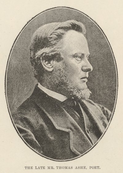 De wijlen meneer Thomas Ashe, dichter door English Photographer