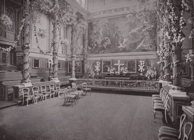 De Privé Kapel van de overleden Koningin Victoria, Buckingham Palace door English Photographer