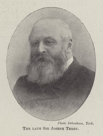 Wijlen Sir Joseph Terry door English Photographer