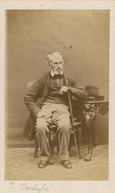 Thomas Carlyle door English Photographer
