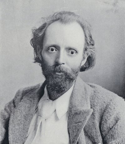 Thomas Henry Hall Caine (zw/w foto) door English Photographer