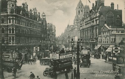 Tottenham Court Road, Londen door English Photographer
