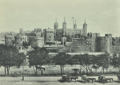 Tower of London, Tower Hill, 1890 door English Photographer