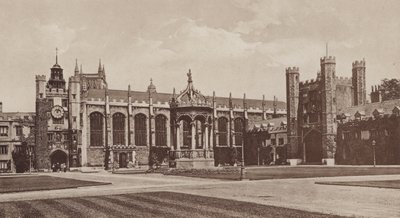 Trinity College, Great Court, Cambridge door English Photographer