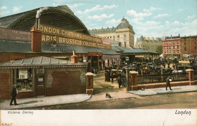Victoria Station, Londen door English Photographer