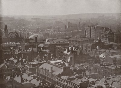 Uitzicht vanaf de Gouden Galerij, St. Pauls, kijkend naar het noordwesten door English Photographer