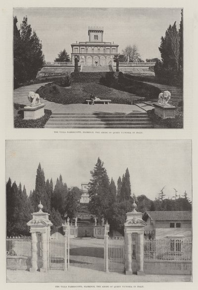 Villa Fabbricotti in Florence door English Photographer