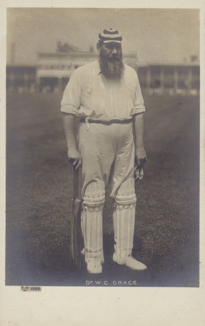 W. G. Grace door English Photographer