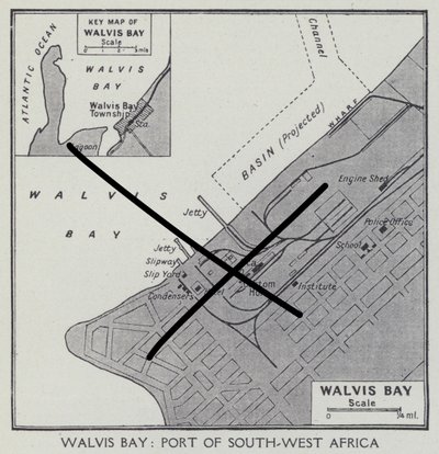 Walvisbaai, Haven van Zuidwest-Afrika door English Photographer