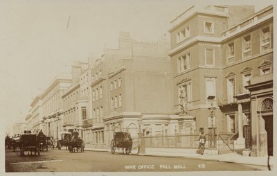 Oorlogskantoor, Pall Mall door English Photographer