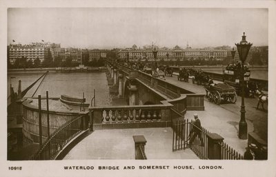 Waterloo Bridge en Somerset House, Londen door English Photographer