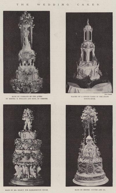 Huwelijk van Prinses Maud van Wales en Prins Charles van Denemarken door English Photographer