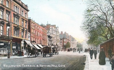 Wellington Terrace en Notting Hill Gate door English Photographer
