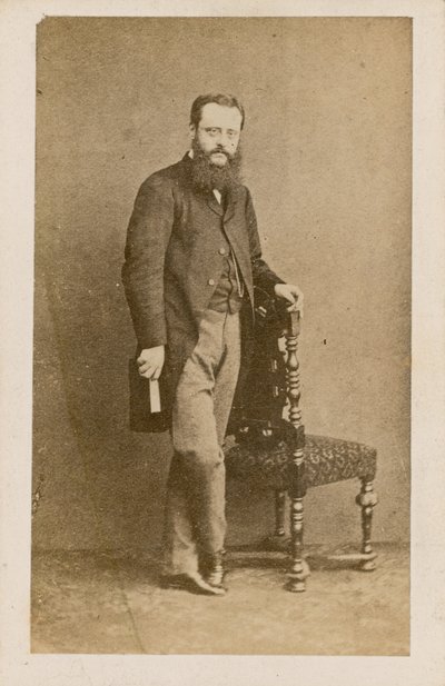 Wilkie Collins door English Photographer