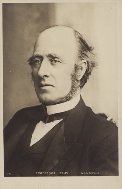 William Edward Hartpole Lecky (1838-1903), Ierse historicus en politiek theoreticus door English Photographer