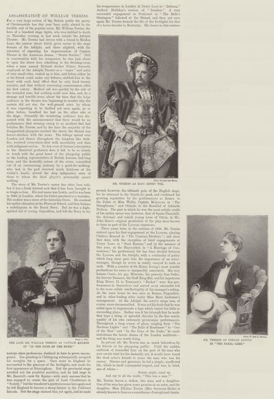 William Terriss door English Photographer