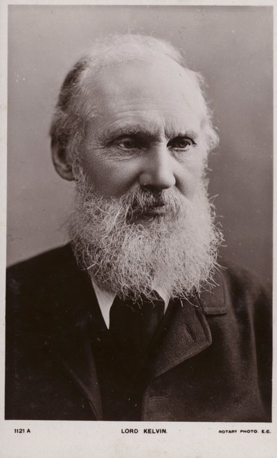 William Thomson, 1e Baron Kelvin (1824-1907), Britse natuurkundige en ingenieur door English Photographer